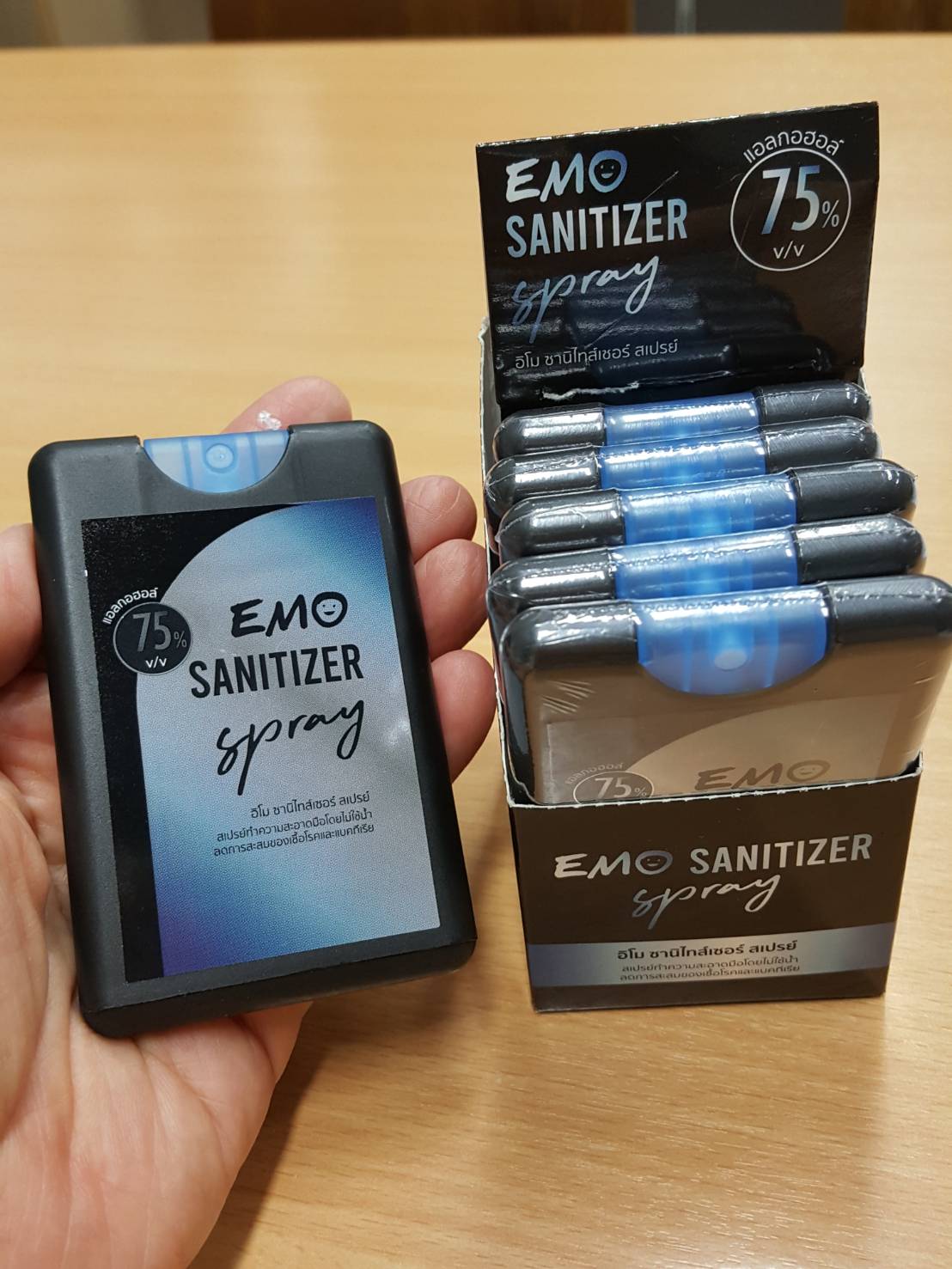 TRITON GROUP Good hand Hygiene EMO Sanitizer Spray anti COVID19